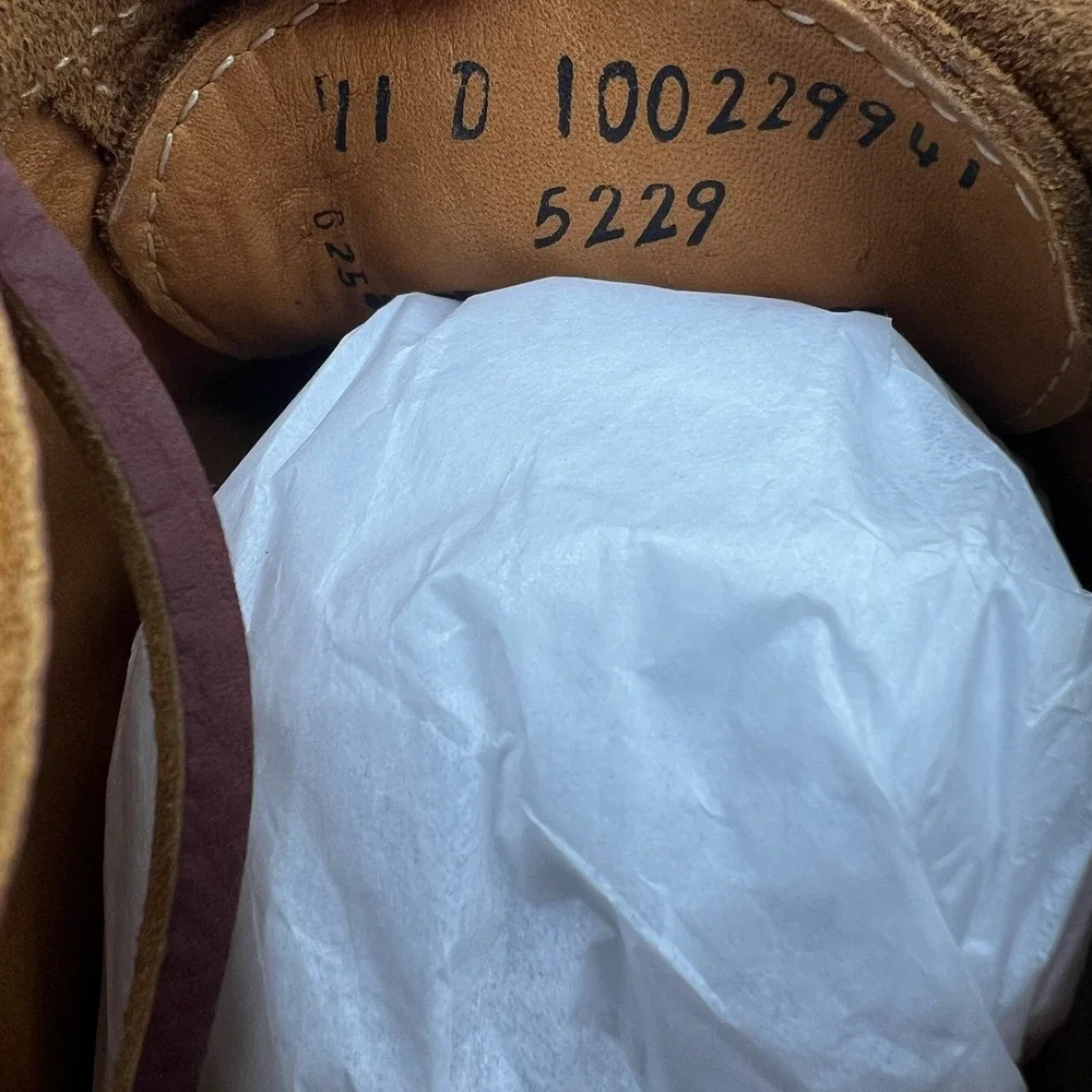 Brooks Brothers Hayden Camp Chukka Boots Men's Size 11 Brown Suede Moc Toe 5229